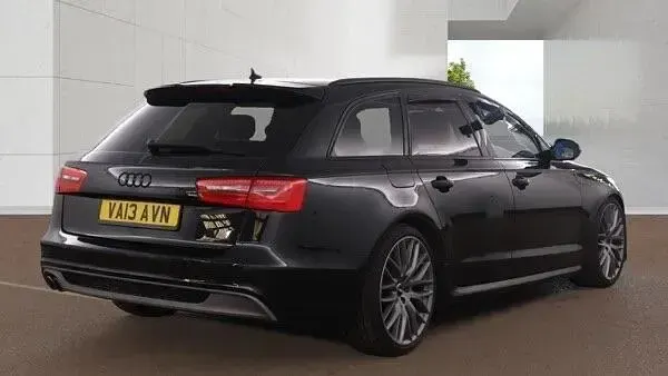 Used Audi A6 Black Edition 174 HP (127 kW) 2013 Black Estate