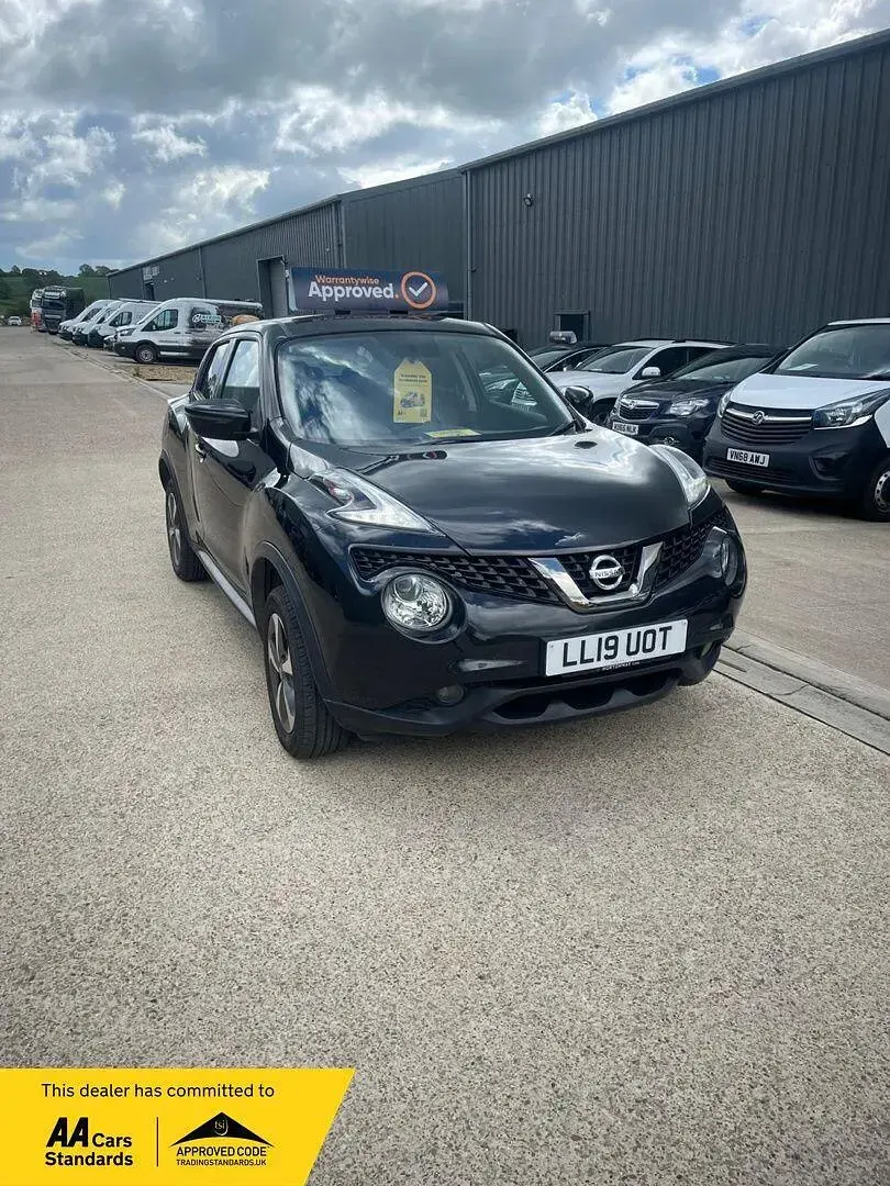 Used Nissan Juke Acenta 112 HP (82 kW) 2019 Black SUV