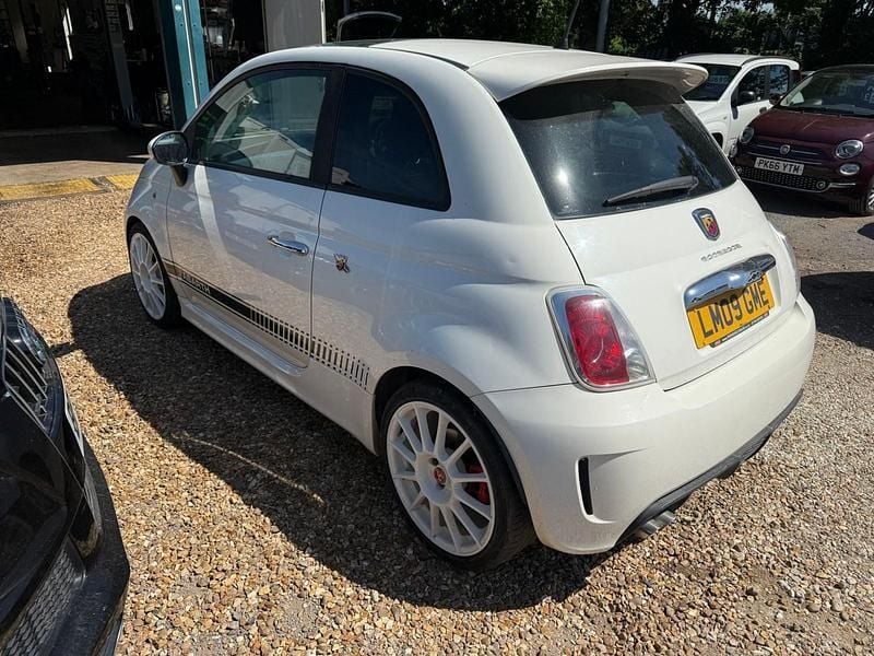 White Used 2009 Abarth 500 Hatchback | £3,995 (Fair price) - Image 1/4