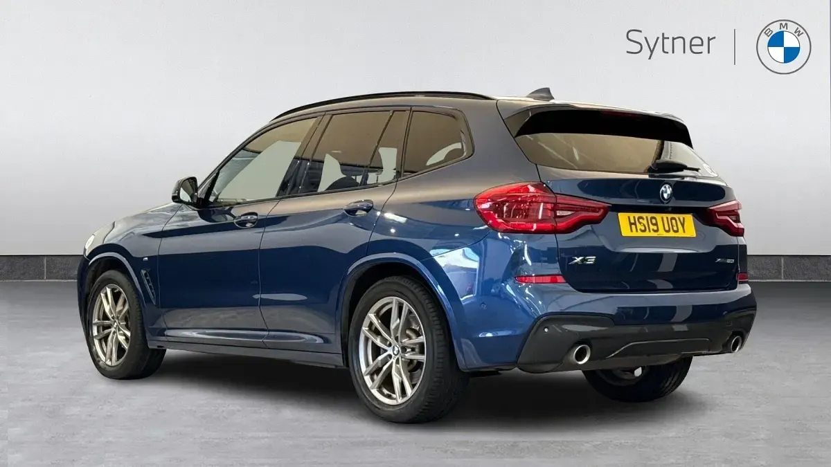 Used BMW X3 M Sport 192 HP (141 kW) 2019 Blue SUV