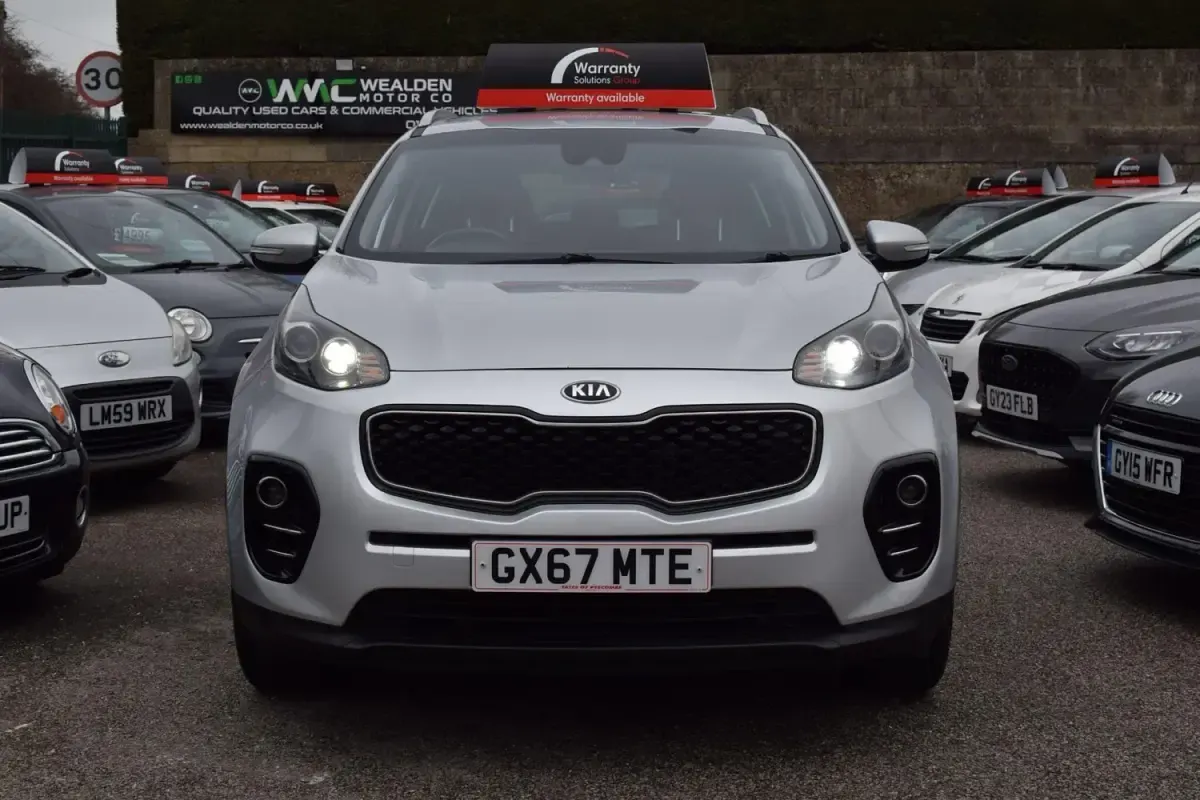 Usado Kia Sportage 115 HP (84 kW) 2017 Prateado SUV