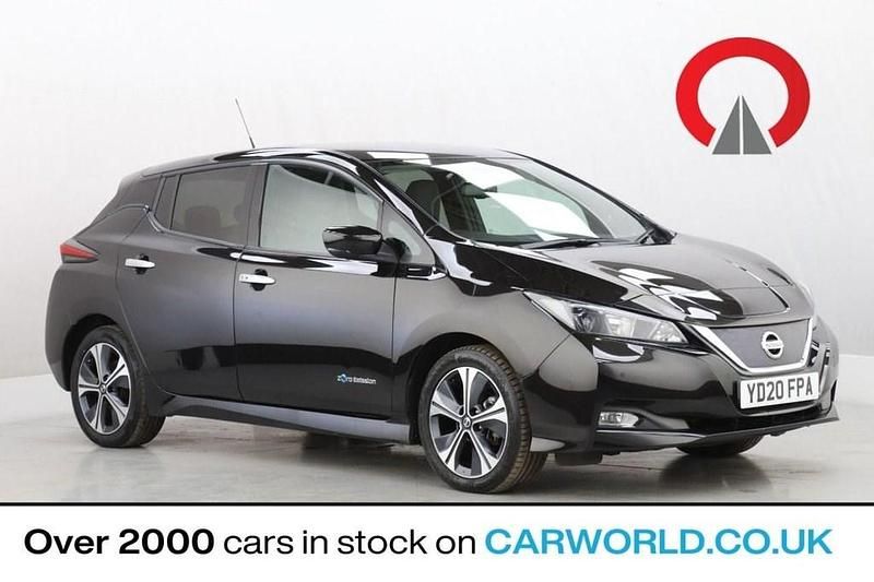 Used Nissan Leaf N-Connecta 110 kW (150 HP) 2020 Black Hatchback