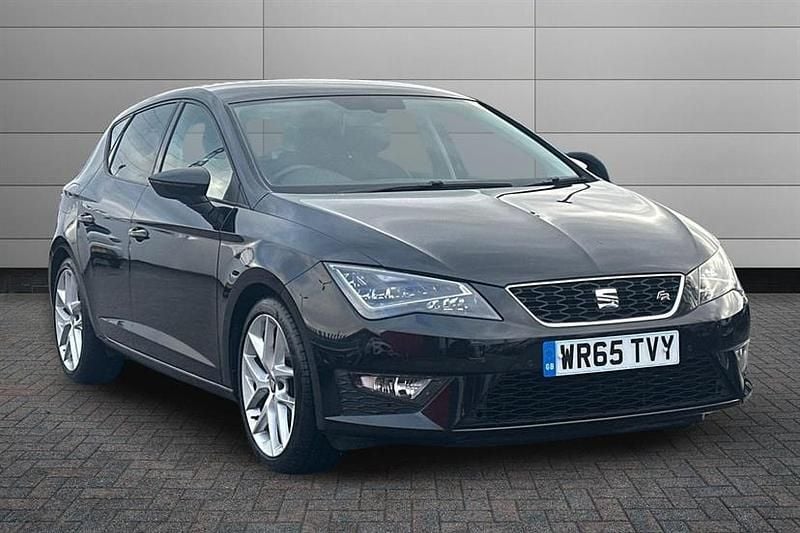 Used Seat Leon FR 150 HP (110 kW) 2015 Midnight black Hatchback