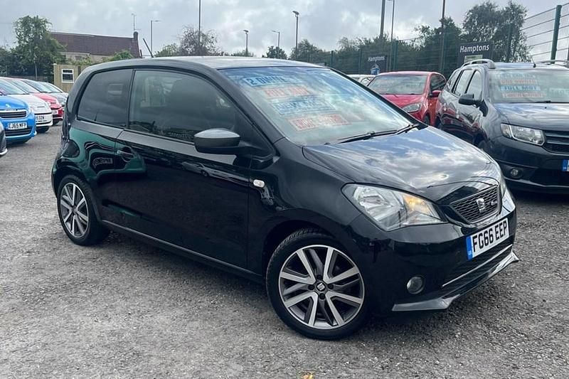 Black Used 2016 Seat Mii FR-Line Hatchback | £6,495 (Fair price) - Image 1/1