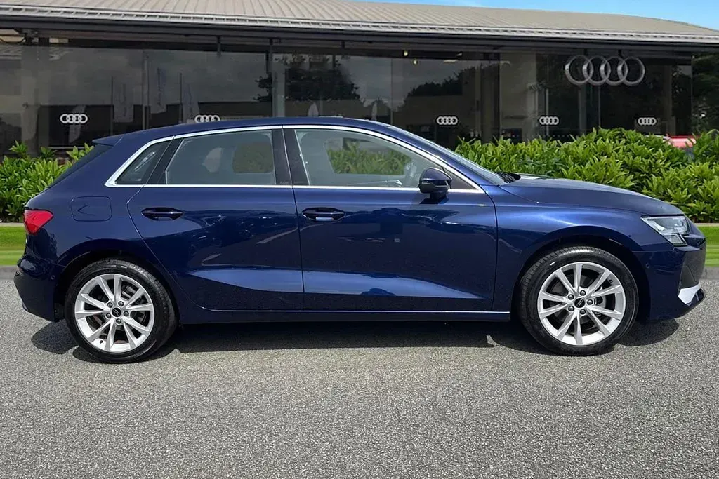 Used Audi A3 Sport 116 HP (85 kW) 2025 Blue Hatchback