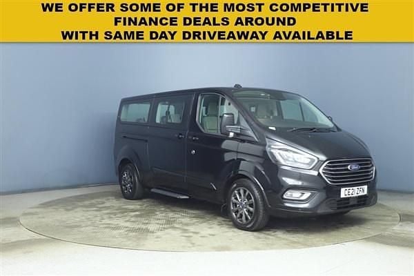 Black Used 2021 Ford Tourneo Custom Titanium X Van | £21,540 (Super price) - Image 1/1
