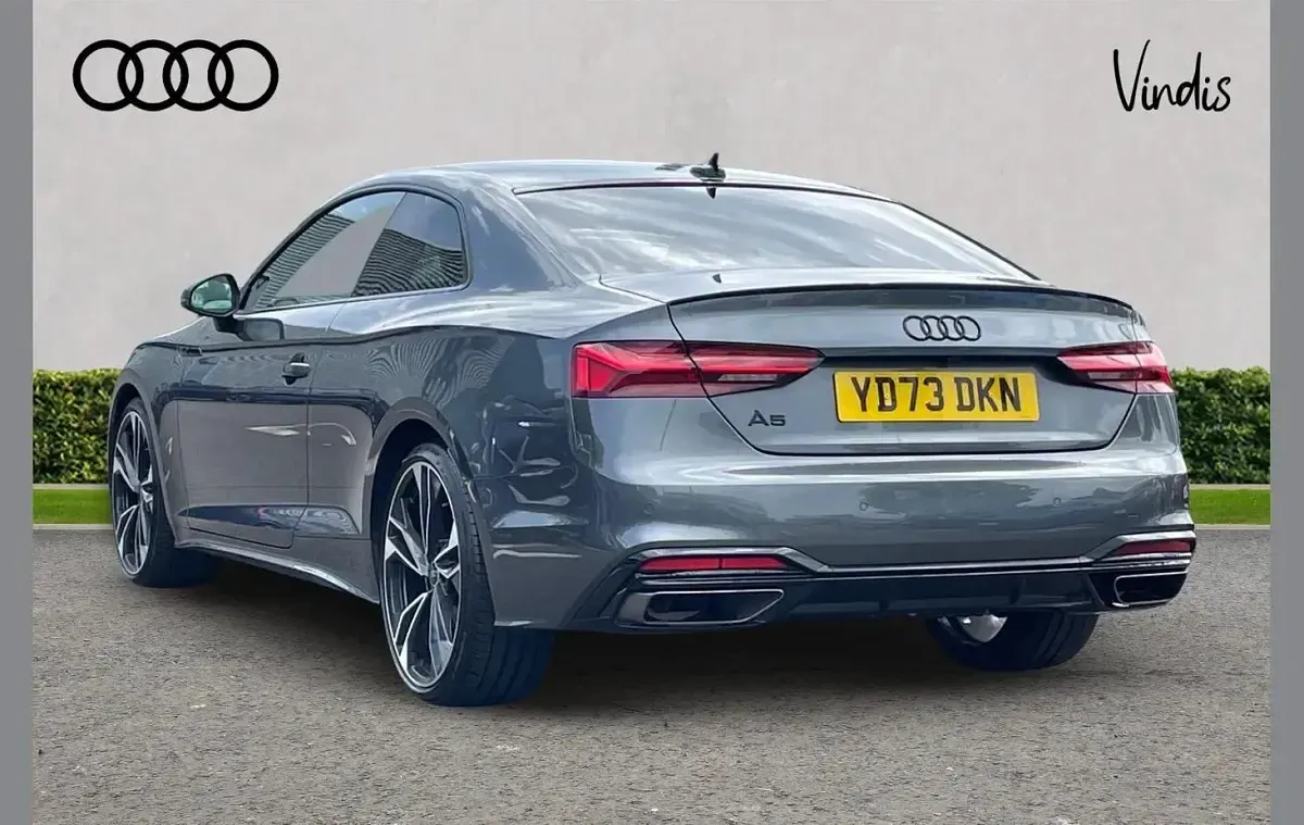 Used Audi A5 Black Edition 147 HP (108 kW) 2023 Grey Coupe