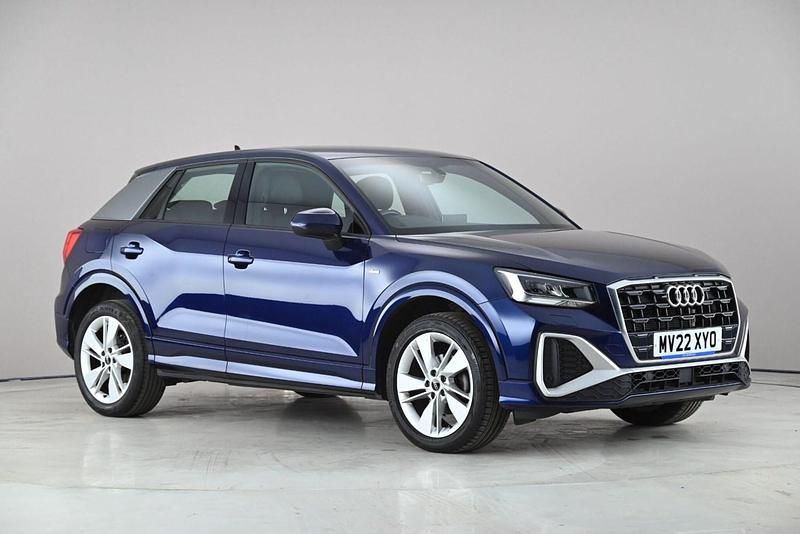 Used Audi Q2 S-Line 150 HP (110 kW) 2022 Blue SUV