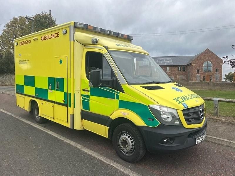 Used Mercedes Sprinter 190 HP (139 kW) 2015 Yellow Van