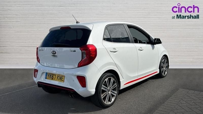 Used Kia Picanto GT-Line 66 HP (48 kW) 2017 White Hatchback