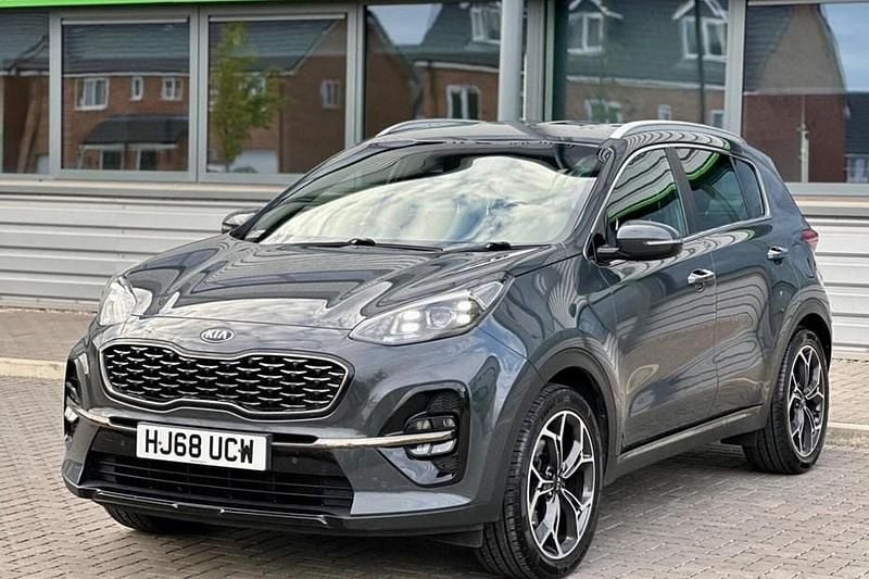 Used Kia Sportage GT-Line 134 HP (98 kW) 2018 Grey SUV