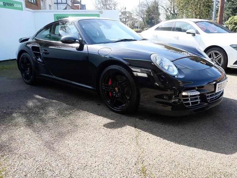 Used Porsche 997 Turbo 480 HP (353 kW) 2009 Basalt black metallic Coupe