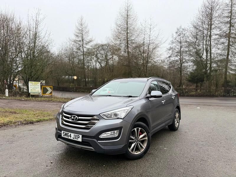 Used Hyundai Santa Fe Premium 2014 Silver SUV