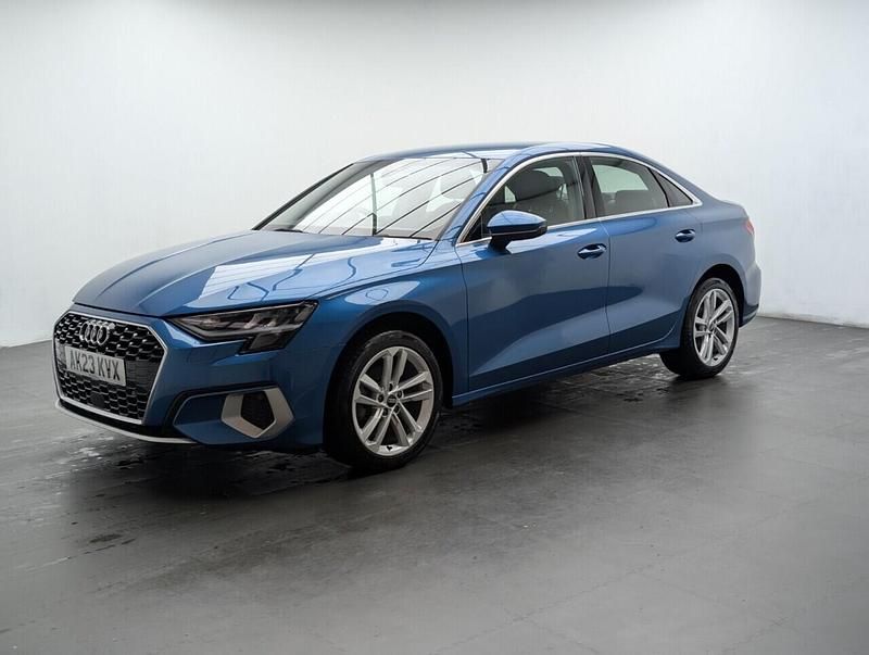 Used Audi A3 Sport 150 HP (110 kW) 2023 Blue Sedan