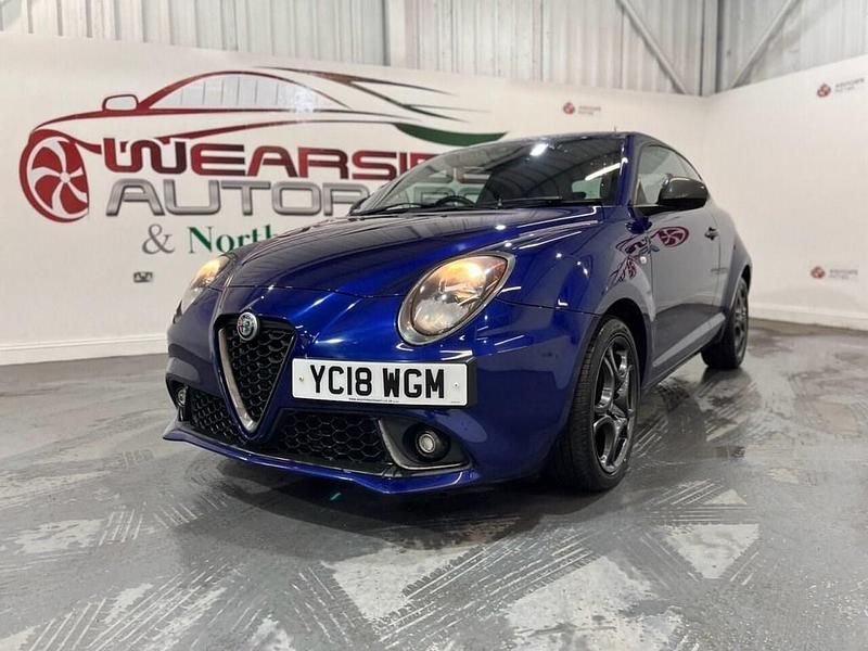 Used Alfa Romeo MiTo Edizione Speciale 105 HP (77 kW) 2018 Blue Hatchback