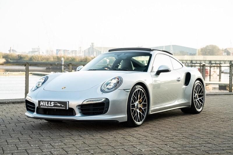 Used Porsche 911 Turbo S 2014 Silver Coupe