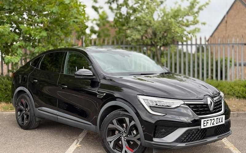 Metallic metallic black Used 2021 Renault Arkana R.S. SUV | £18,381 (Fair price) - Image 1/4