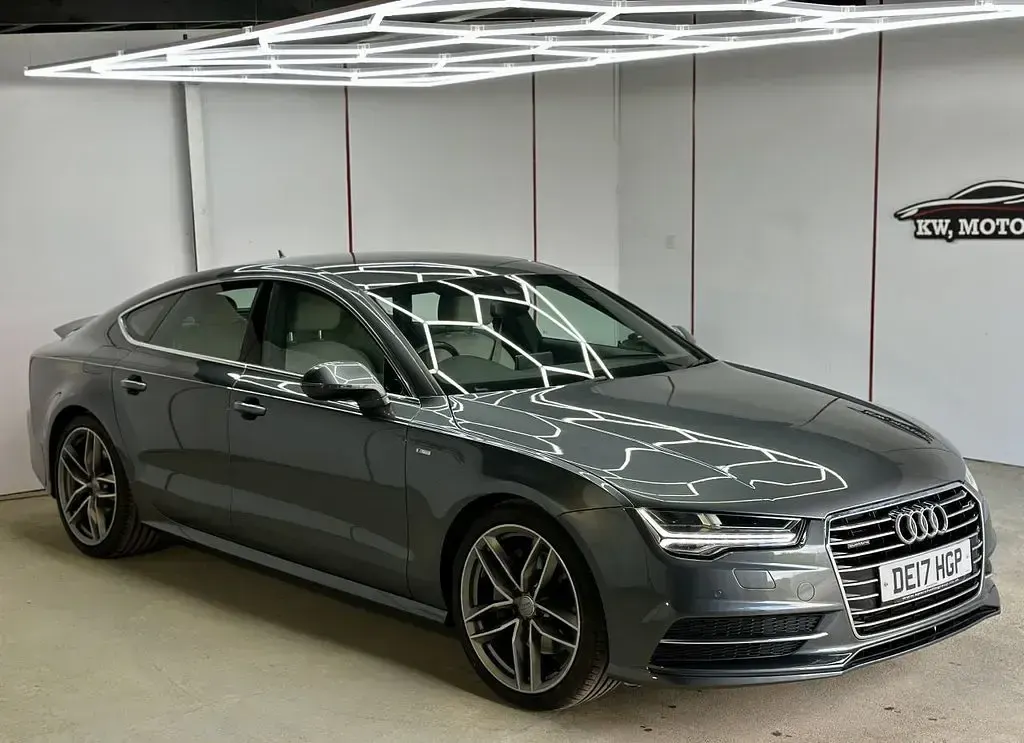 Used Audi A7 Sportback S-Line 272 HP (200 kW) 2017 Grey Hatchback