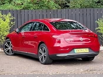 Used Mercedes EQE300 Sport Edition 180 kW (245 HP) 2024 Patagonia red Sedan