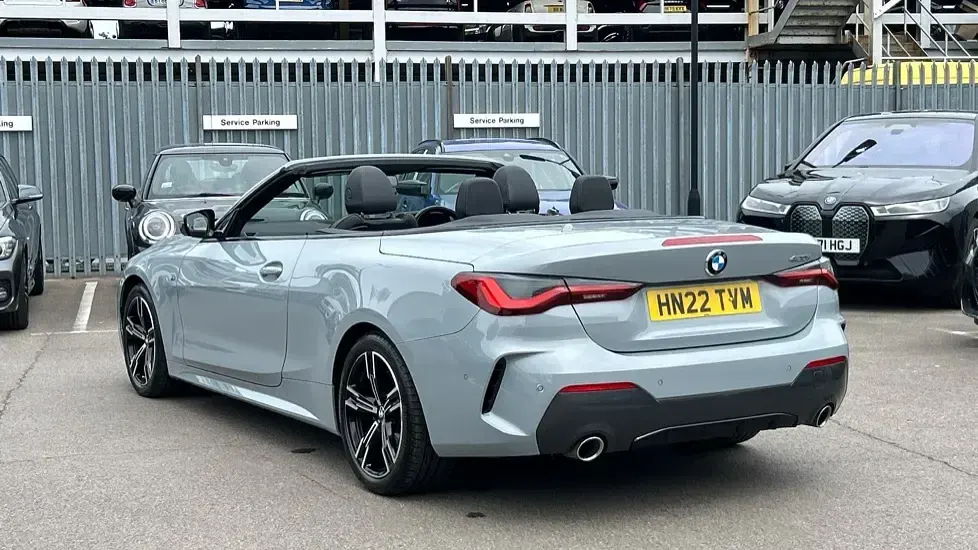 Used BMW 420 M Sport 181 HP (133 kW) 2022 Grey Cabriolet