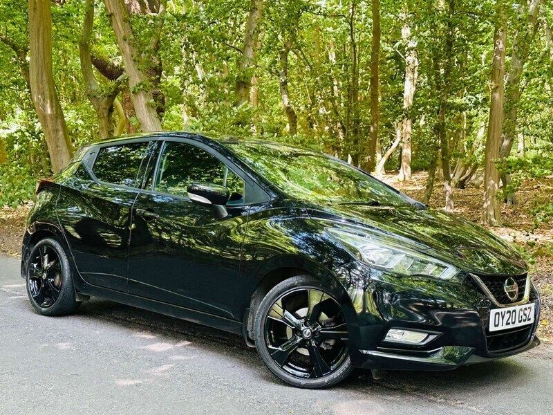 Black Used 2020 Nissan Micra N-TEC Hatchback | £11,389 (Fair price) - Image 1/4