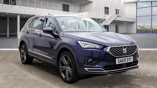 Used Seat Tarraco 4Drive 150 HP (110 kW) 2019 Blue SUV