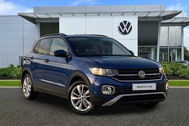 Blue Used 2021 VW T-Cross Active SUV | £14,991 (Fair price) - Image 1/4