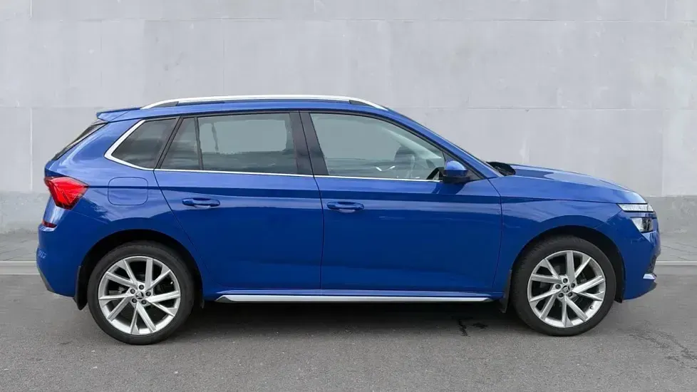 Used Skoda Kamiq SE Drive 150 HP (110 kW) 2022 Energy blue SUV