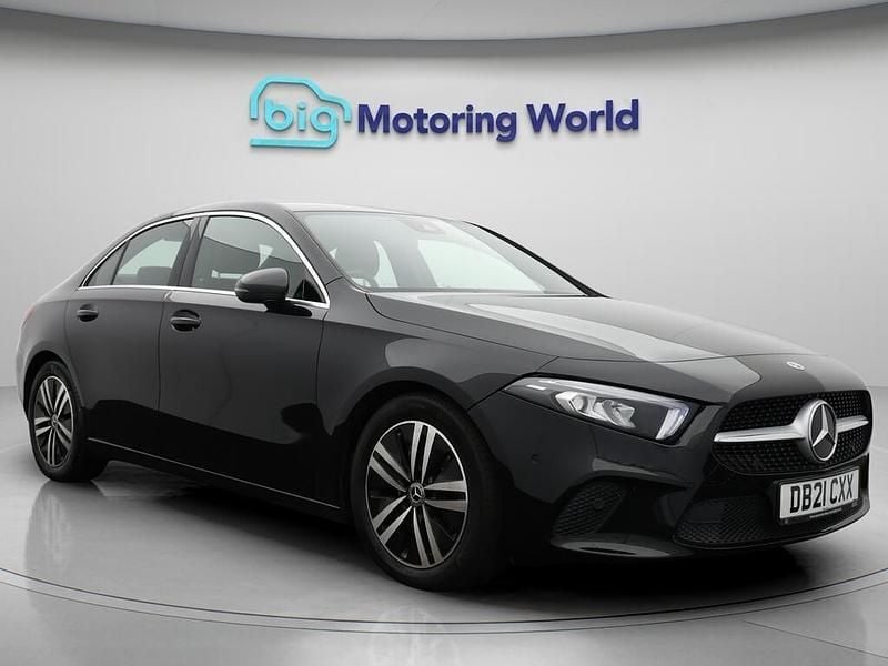 Black Used 2021 Mercedes A200 Executive Sedan | £17,700 (Good price) - Image 1/4