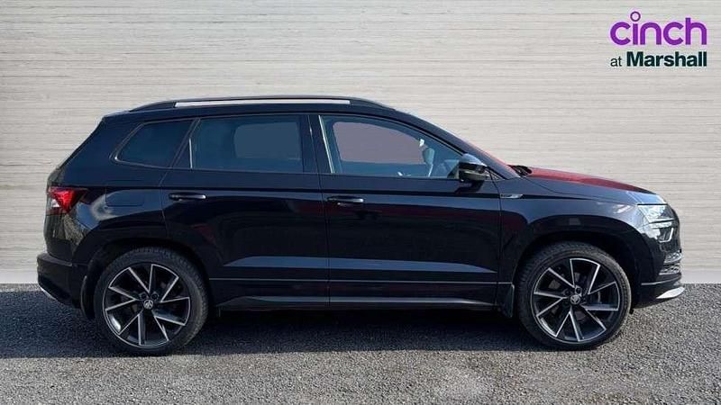 Used Skoda Karoq SportLine 150 HP (110 kW) 2021 Black SUV