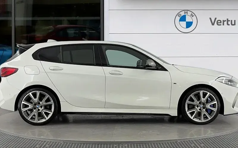 Used BMW M135 Comfort Edition 306 HP (225 kW) 2024 White Hatchback
