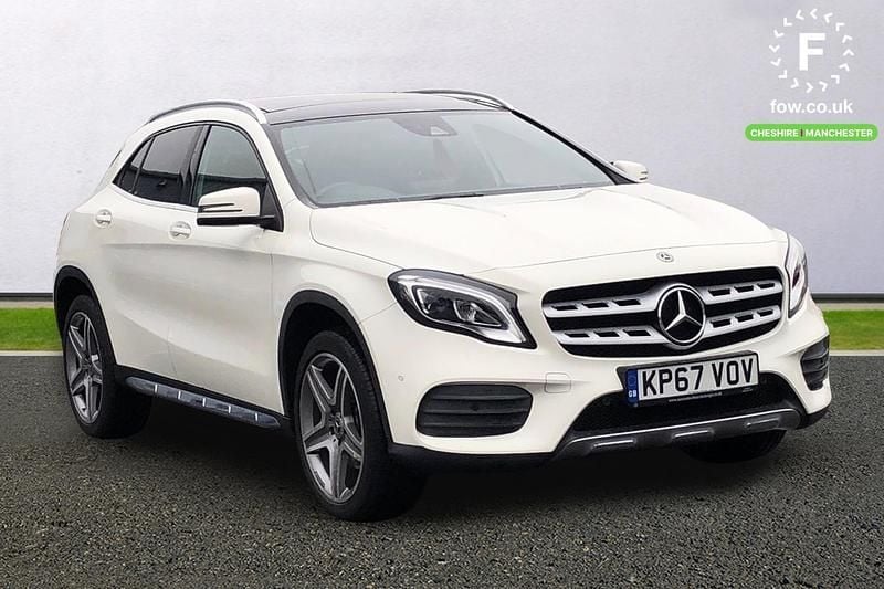 White Used 2017 Mercedes 220 AMG line Hatchback | £17,399 (Fair price) - Image 1/4