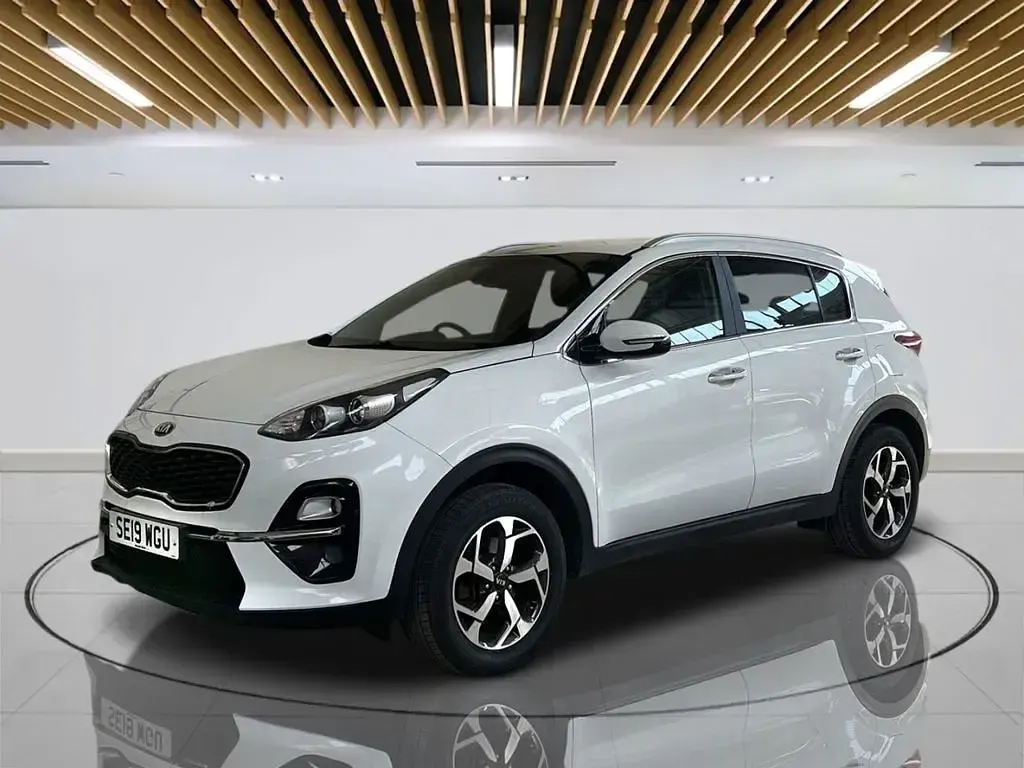 Used Kia Sportage 177 HP (130 kW) 2019 White SUV