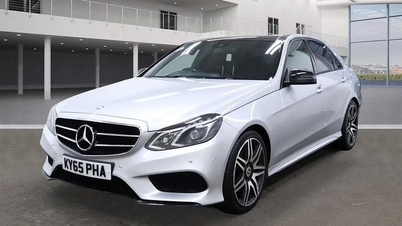 Silver Used 2015 Mercedes E350 Premium Sedan | £10,290 (Good price) - Image 1/4