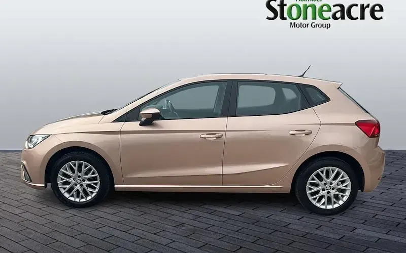 Used Seat Ibiza SE 75 HP (55 kW) 2017 Gold Hatchback