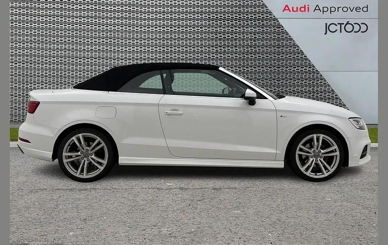 Used Audi A3 Cabriolet S-Line 147 HP (108 kW) 2020 White Cabriolet