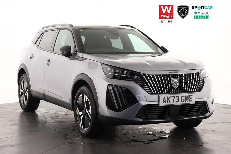Grey Used 2023 Peugeot 2008 GT SUV | £18,499 (Good price) - Image 1/4