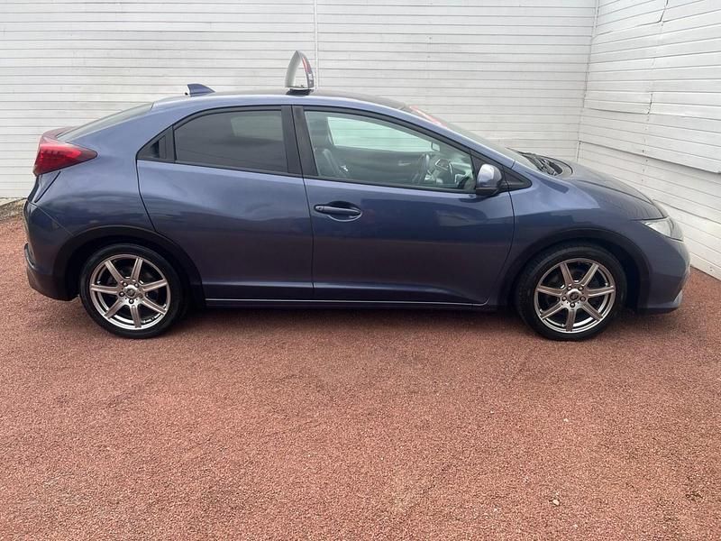 Used Honda Civic SR 142 HP (104 kW) 2014 Blue Hatchback