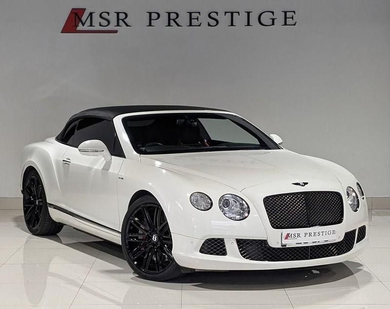 Used Bentley Continental GT Convertible 625 HP (459 kW) 2013 White Cabriolet