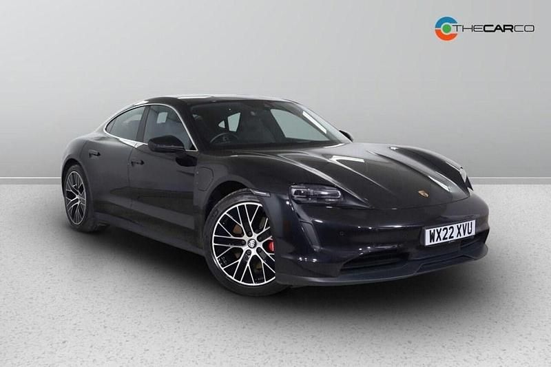 Used Porsche Taycan Performance Package 11 kW (15 HP) 2022 Black Sedan