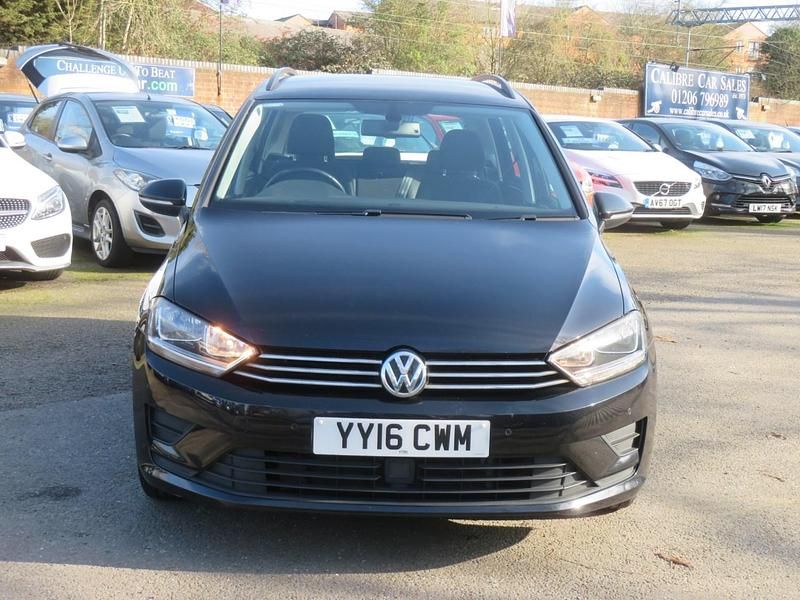 Used VW Golf Sportsvan SE 2016 Black MPV