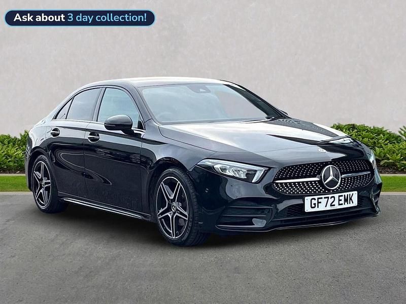 Black Used 2022 Mercedes A200 Executive Sedan | £19,599 (Fair price) - Image 1/4