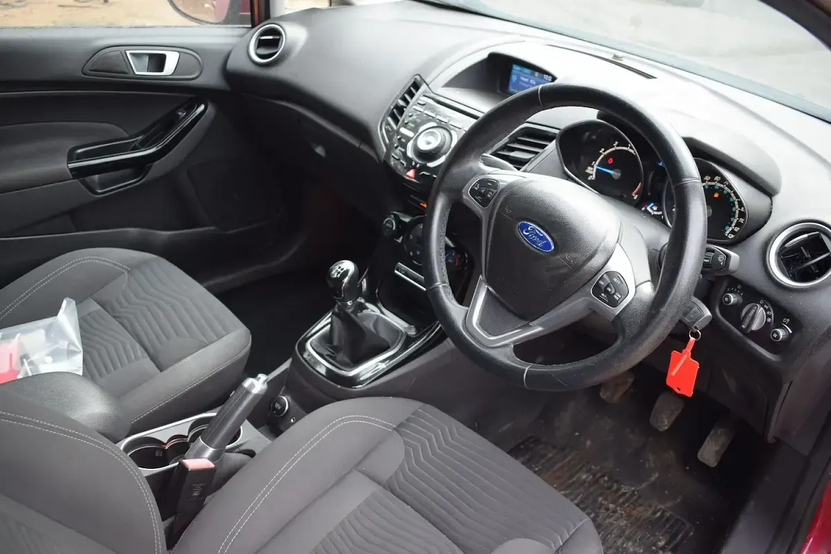 Used Ford Fiesta Titanium 2013 Red Hatchback