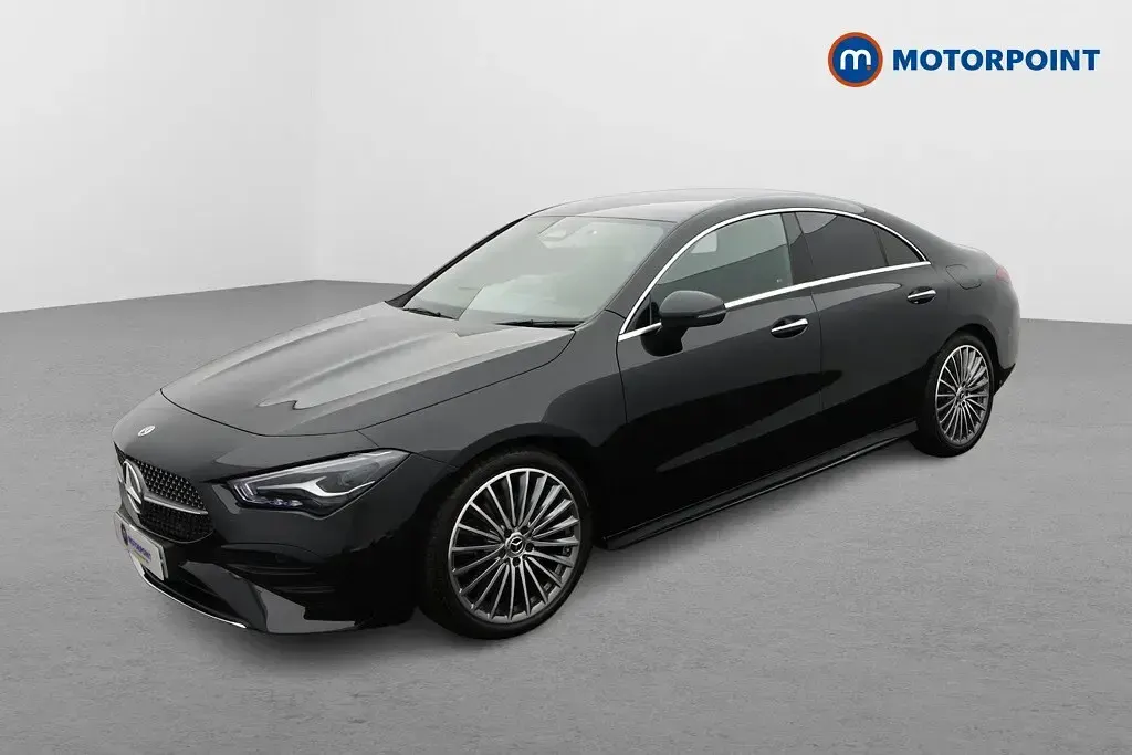 Used Mercedes CLA200 AMG Line Premium 163 HP (119 kW) 2025 Black Coupe