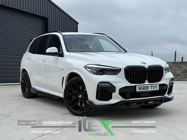 White Used 2019 BMW X5 M Sport SUV | £39,495 (Fair price) - Image 1/4