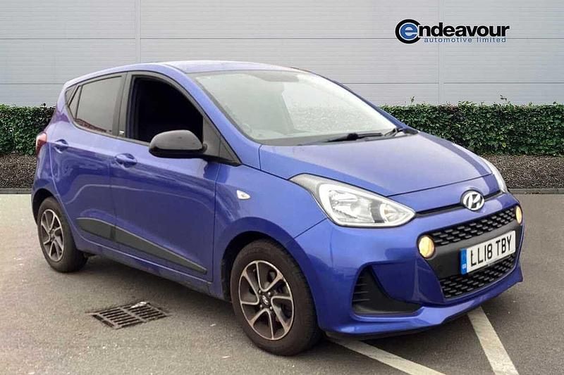 Used Hyundai i10 GO! 66 HP (48 kW) 2018 Blue Hatchback