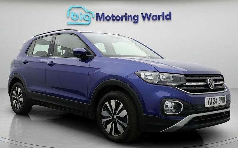 Blue Used 2024 VW T-Cross Move SUV | £18,900 (Fair price) - Image 1/4