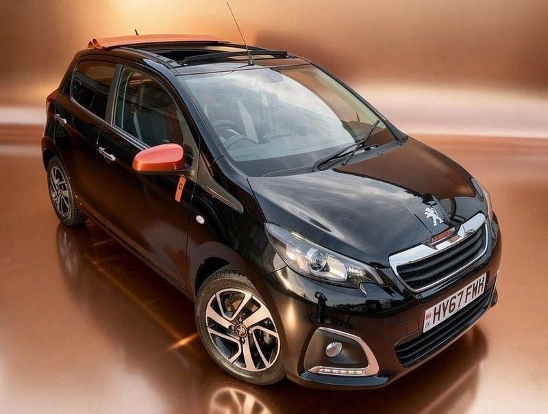 Black Used 2017 Peugeot 108 Roland Garros Hatchback | £5,699 (Fair price) - Image 1/4