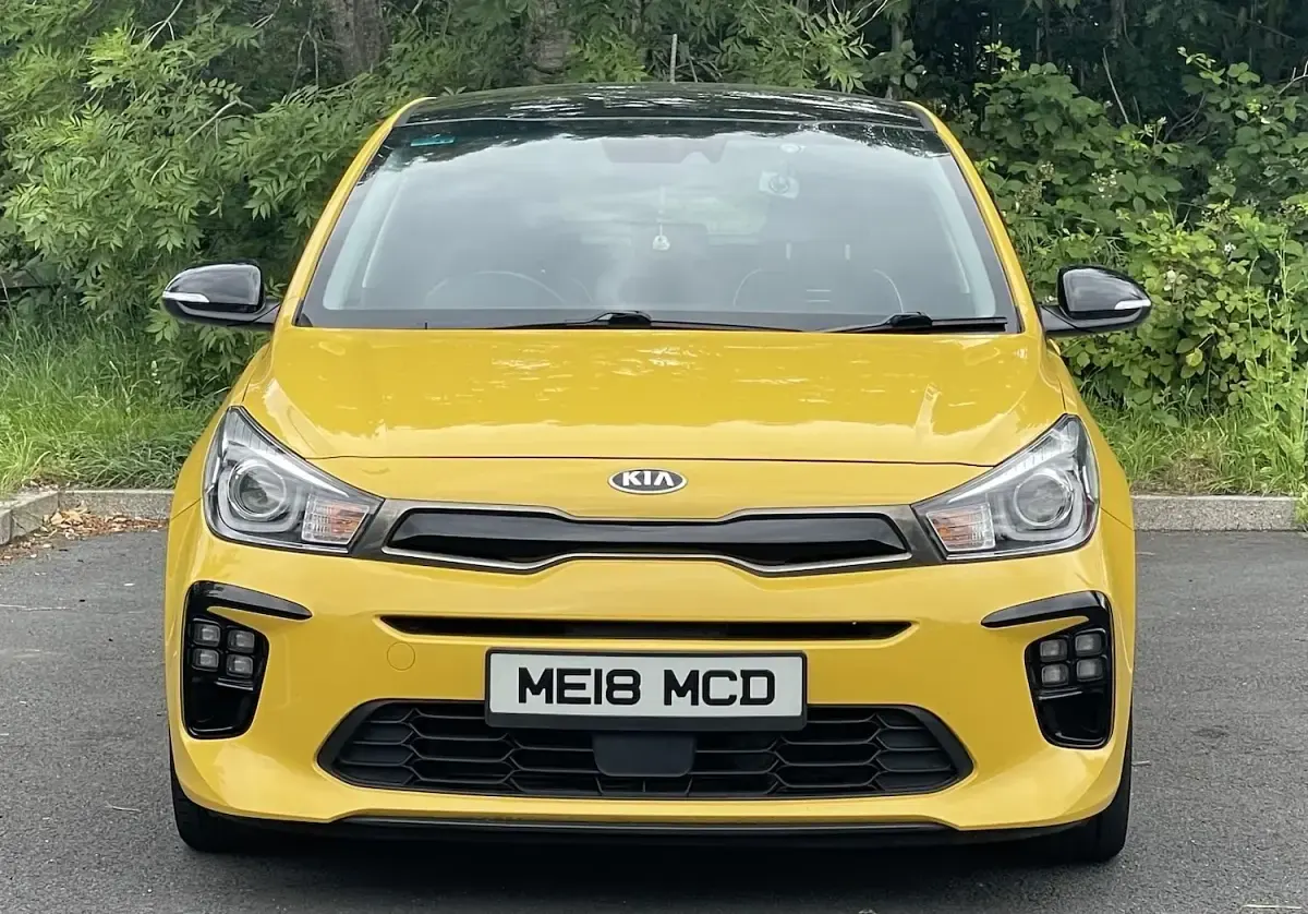 Used Kia Rio GT-Line 2019 Yellow Hatchback