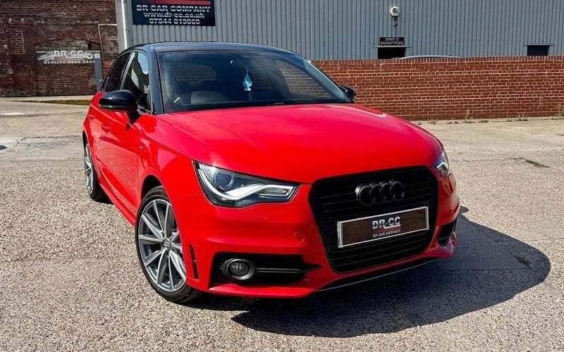 Used Audi A1 Sportback S-Line 86 HP (63 kW) 2014 Red Hatchback